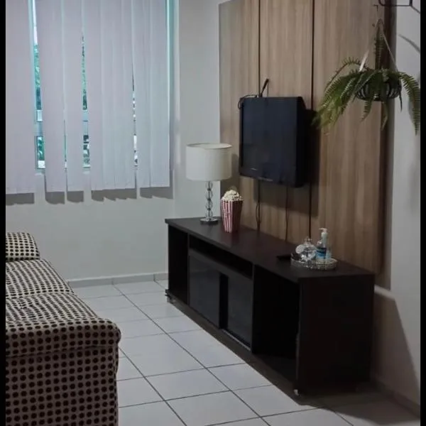 Apto para até 4 pessoas,ótima localização, área de lazer com conveniência e piscina para criança