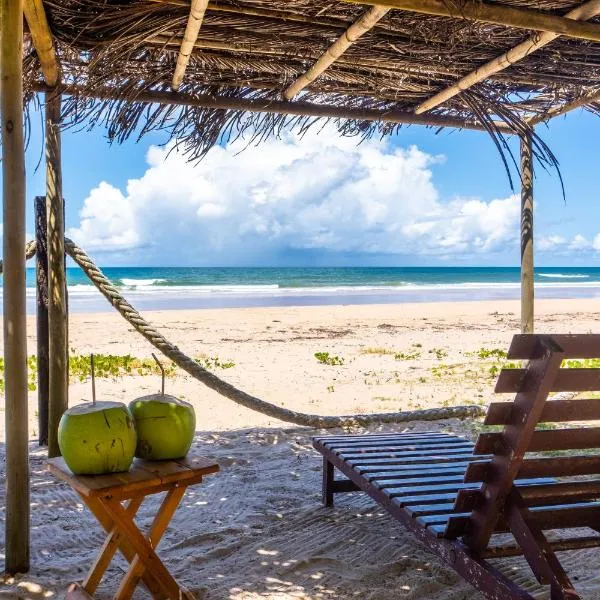 Apartamento pé na areia em Algodões, Península de Maraú Bahia