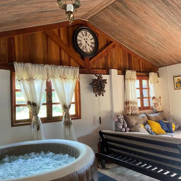 Cabana com Jacuzzi em Guararema