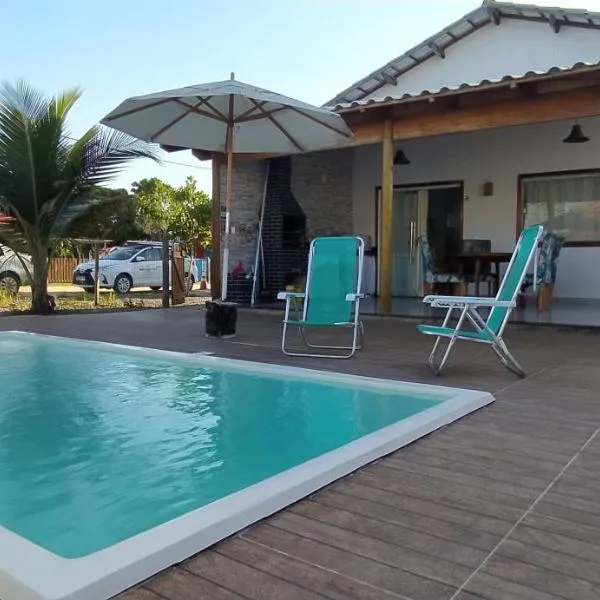 Bangalô praia de Guaratiba Prado com piscina privativa